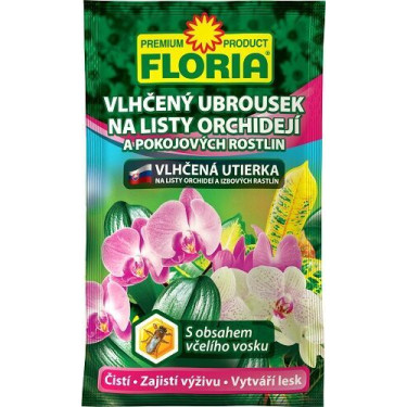 FLORIA VLAŽNE SALVETE ZA LIŠĆE ORHIDEJA I KUĆNIH BILJAKA