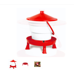 Kanta za napajanje peradi, s postoljem, 15 l - GAUN 12043