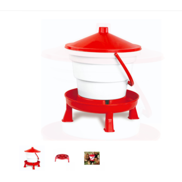 Kanta za napajanje peradi, s postoljem, 15 l - GAUN 12043