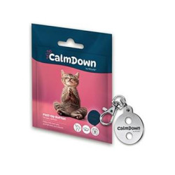 CalmDown Cat Privjesak Kit metalni privjesak + 1 gumb KRUUSE - MAČKA