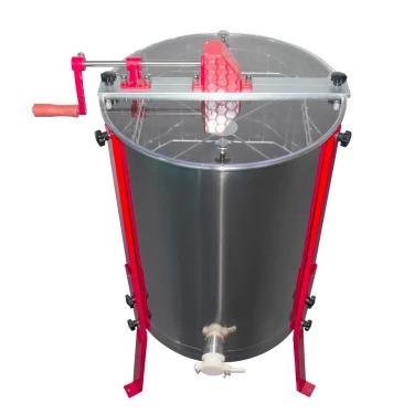 Ručna centrifuga za med s 3 okvira, nehrđajući čelik, rabljena roba