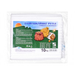 Rašel vreća s vezicom, nosivost 10 kg, bijela, 40x62 cm, 5 kom