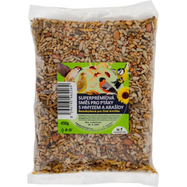 Mješavina za ptice s kukcima i kikirikijem 450 g