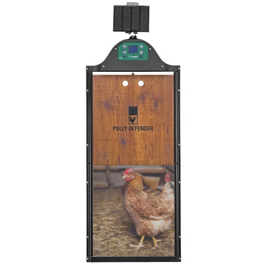 Automatska vrata za kokošinjac Polly AutoDefender - kompletna