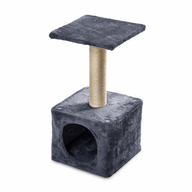 Grebalica za mačke DIABOLO EASY, tamno siva
