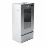 Pušnica AGF SMOKEY ECO PROFI L – nehrđajući čelik, s prozorčićem i termometrom