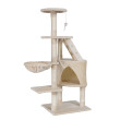 Grebalica za mačke s više razina i igračkama - Rosalia, 49x40x118 cm