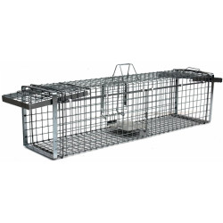 Profesionalna klopka za lisice, kune, vidre i mačke TRAP H118x34x34V2