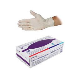 Rukavice nestandardne CVET lateks XL/100 kom bez pudera, aloe