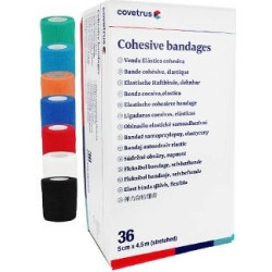 Elastični zavoj CVIJET 5cmx4.5m 1 kom SLUČAJNA BOJA