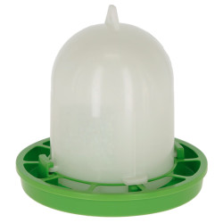 Hranilica za perad s bajunetnim zatvaračem, 1 kg, bijela/zelena