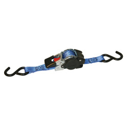 Samonavlačni zatezni remen KERBL 37181 3 m / 25 mm / 300 kg, plavi