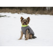 Charmonix dvostrano prošiveni prsluk za pse, sivo/neon žuto