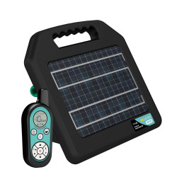 Prijenosni solarni RF izvor za električnu ogradu fencee solar DUO RF SDX08 s kontrolerom