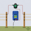 Plastični prekidač za električnu ogradu
