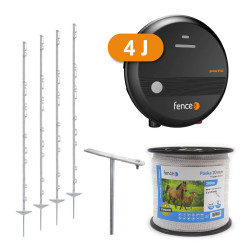 Električna ograda za zaštitu od jelena lopatara, jelena, šumskih životinja - mrežno napajanje - traka 200 m