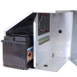 Osnovni set za solarnu ogradu sa sigurnosnom kutijom, 10 A regulatorom, 100 W panelom, konzolom