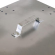 Osnovni komplet solarne ograde s prijenosnom kutijom, regulatorom od 10 A, panelom od 100 W i konzolom