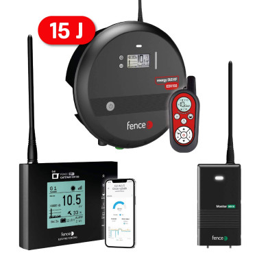 Smart Farm set električnih ograda - RF izvor 15 J, daljinski upravljač - WiFi pristupnik - MX10 monitor BESPLATNO
