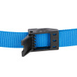 Označivački ovratnik za goveda s kopčom, plavi, 130 cm