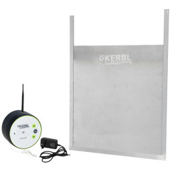 Automatska vrata za kokošinjac Kerbl Duo Smart s kliznim vratima L, 430 x 400 mm