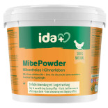 IdaPlus MitePowder – prah protiv grinja s Gurliteom za kokoši, 250 g