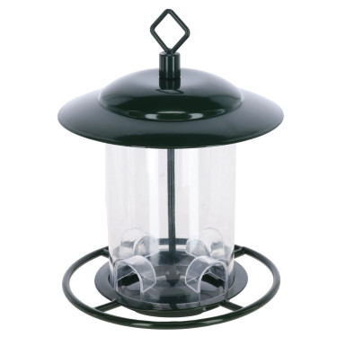 Hranilica za ptice Kerbl Dillenberg, plast/metal, 17,5 x 17,5 x 21,5 cm
