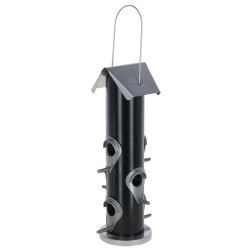 Hranilica za ptice Kerbl Kehlstein, plast/metal, 15 x 15 x 35 cm