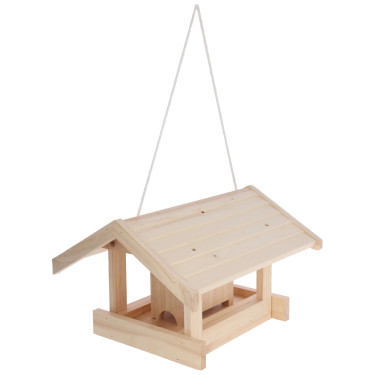 Hranilica za ptice Kerbl Leitenberg, drvo, 40 x 32 x 24,5 cm