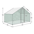Vanjski kavez - ograđeni prostor - 2x3x2m