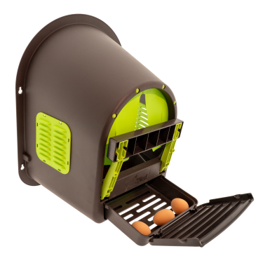 Plastično gnijezdo za nesilice s košarom za jaja - MyCozyNest Roll-Away