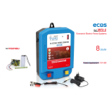 PUHU duo napajanje za električnu ogradu 8J s 12V adapterom