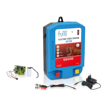 PUHU duo napajanje za električnu ogradu 2J s 12V/2A adapterom