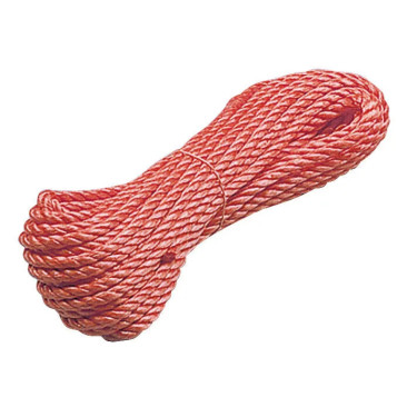 Uže KERBL 377 POLY 20 m / 10 mm / 175 kg, narančasto