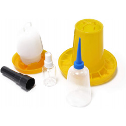 Osnovni set za valjenje - SET - hranilica, pojilica, prskalica za jaja, bočica i svjetiljka za jaja