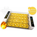 Automatska digitalna valionica YZ24S s inkubatorom i higrometrom te integriranim svjetlom za jaja.