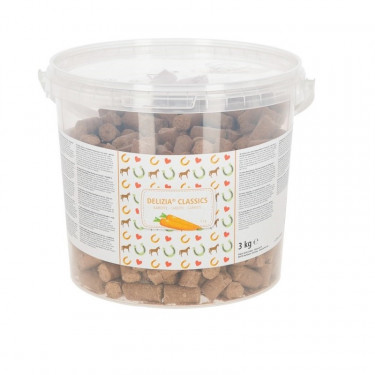 Poslastica za konje DELIZIA, mrkva, 3 kg