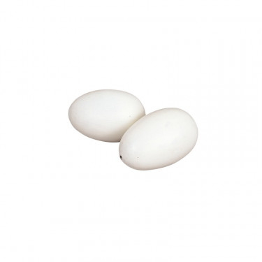 Umjetno jaje, srednje, supstrat za kokoši, keramika