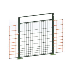 Ulazna kapija na mrežu za električnu ogradu 125 cm
