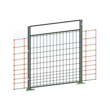 Ulazna vrata na mrežu za električnu ogradu 125 cm