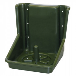 Kvadratni držač za lizalice, 18,5 x 19 cm, zelene boje