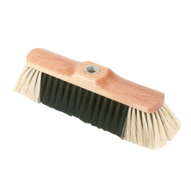 Drvena metla s konjskom dlakom, 28 cm, bez drške