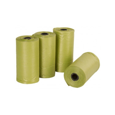 Kerbl biorazgradive vrećice za pseći izmet, EKO plastika, 4 role, 31x21 cm