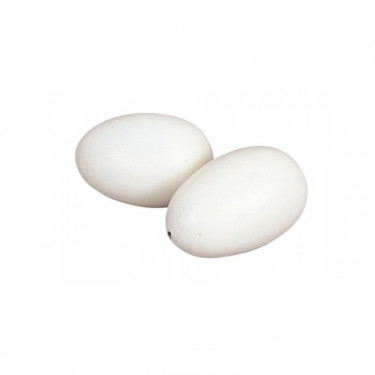 Umjetno jaje od gipsa, substrat za kokoši