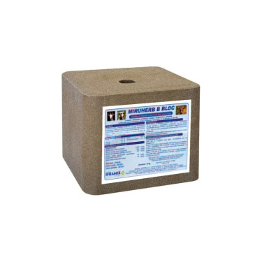 Mineralni solni liz Miruherb za goveda, ovce i koze, 10 kg