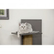 Kerbl grebalica za mačke Alex, siva, ECO plastika, 152 x 42 x 42 cm