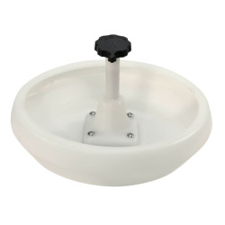 Plastična hranilica (zdjelica) za prasad, s J kukom/sidrom za rešetkasti pod, 29 cm, 2,5 l