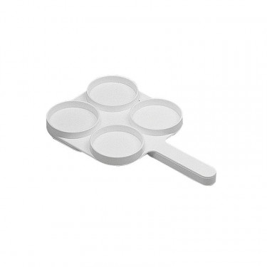 Palačinkarnik – testna posudica, bijela