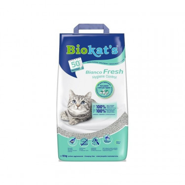Pesak za mačke Gimpet BioKats Bianco Fresh 10 kg