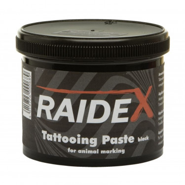 RAIDEX tinta za tetoviranje, 600 g, crna za životinje